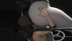 2girls 3d alcina_dimitrescu animated boxing_ring crackedorb faceless_character facesitting grinding milf multiple_girls pale-skinned_female pale_skin panties pawg resident_evil resident_evil_8:_village smothering smothering_ass stinkface tagme video