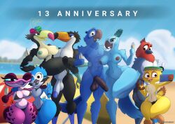 20th_century_fox 20th_century_studios absurd_res amphibian amphibian_humanoid animal_humanoid anthro areola ass avian avian_feet avian_humanoid balls beak biceps big_balls big_breasts big_butt big_penis bikini bikini_bottom bikini_thong bird bird_humanoid black_penis blu_(rio) blue_body blue_eyes blue_glans blue_jay blue_sky_studios breasts bulge canary cardinal-tanager cardinal_(bird) carrying_another celebration cellphone city clothed clothed/nude clothing cloud container corvid corvidae cup curvy_female electronics eva_(rio) feathers female female/female finch frog frog_humanoid gabi_(rio) genitals gesture glans group hand_gesture hand_on_hip hand_on_shoulder hat headgear headwear hi_res holding_container holding_cup holding_object humanoid jay_(bird) jewel_(rio) keel-billed_toucan larger_female larger_male looking_at_another looking_at_viewer looking_pleasured macaw male male/female multicolored_body neotropical_parrot new_world_jay nico_(rio) nipples nude nude_female nude_male on_one_leg orange_eyes oscine parasol parrot parrot_humanoid passerine pedro_(rio) penis phone pink_body poison_dart_frog rafael_(rio) ramphastos red-crested_cardinal rio_(film) rio_(series) rio_2 seaside selfie short_stack size_difference smaller_female smaller_male spix's_macaw standing swimwear tail tail_feathers tanager teapot_(body_type) text thelordjoshua1 thick_thighs toco_toucan tongue tongue_out toucan true_parrot v_sign watermark wide_hips yellow_body zafiro_(thelordjoshua)