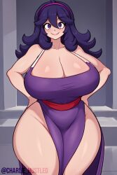 ai_generated breasts_bigger_than_head charlie_hustle hex_maniac huge_breasts pokemon tagme thick_thighs tight_clothing wide_hips