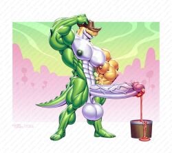 1boy 2024 abs anthro anthro_focus anthro_only anthro_solo bara beefy big_balls big_cock big_muscles big_penis big_testicles buff candy completely_nude completely_nude_male crocodile crocodilian crocodylid cum cum_drip cum_pool detailed_background digital_drawing_(artwork) digital_media_(artwork) erect_penis erection furry furry_only gigantic_penis glans gummigoo_(the_amazing_digital_circus) gummy_(food) gummy_creature hat headgear headwear honey honey_(food) huge_balls huge_cock huge_testicles humanoid_genitalia humanoid_penis hyper hyper_genitalia hyper_penis large_penis leaking_cum living_candy living_food long_tail male male_anthro male_only muscle muscles muscular muscular_anthro muscular_male nipples nude nude_male pecs pectorals penis smile smiley_face smiling solo solo_anthro solo_in_panel spiked_tail spikes spikes_(anatomy) tail the_amazing_digital_circus thick_penis unusual_cum unusual_genital_fluids veiny veiny_penis wolfiecanem