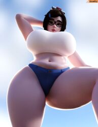 1girls 3d activision ass big_ass big_breasts big_butt blizzard_entertainment bottom_heavy breasts busty chubby curvaceous curves curvy curvy_figure digital_media_(artwork) eyewear fat_ass female female_focus game_character glasses hips hourglass_figure huge_ass huge_breasts human large_ass large_breasts legs light-skinned_female light_skin mature mature_female mei-ling_zhou mei_(overwatch) mei_ling_zhou overwatch overwatch_2 smitty34 thick thick_legs thick_thighs thighs top_heavy video_game video_game_character voluptuous waist wide_hips