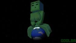 1girls 3d big_ass big_breasts big_butt boobs commission earth erect_nipples female female_only giantess goolba goolbabe green_body green_eyes green_skin macro mine-imator minecraft naked nude nude_female outside planet pussy pussy_ejaculation rubbing slime_(minecraft) slime_girl tagme tits vagina