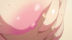 1boy 1girls animated big_breasts breasts eroge_de_subete_wa_kaiketsu_dekiru! female goban huge_breasts large_breasts looping_animation male no_sound pink_pineapple saitou_fumika screencap tagme video