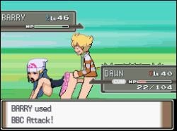 1boy 1girls accurate_art_style ahe_gao animated animated_gif barry_(pokemon) big_penis blonde_hair blue_hair breasts breasts_out dawn_(pokemon) doggy_style female gif hat heart loop male partially_clothed penetration pixel_(artwork) pixel_animation pixel_art pokemon sex skirt tongue tongue_out turtle_sausage vaginal_penetration vaginal_sex