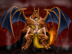 cave charizard dragon female fire human interspecies male monster nintendo nude painis18 penetration pokemon pokemon_(species) pokephilia reptile scalie sex size_difference steam straight sweat vaginal_penetration video_games