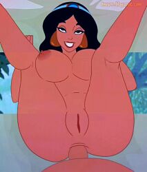 anal anal_sex big_breasts butt_sex disney disney_princess edited legs_up missionary_position not_original princess_jasmine seductive_look