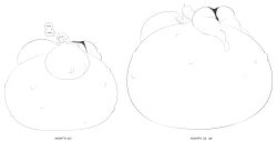 belly_blob colossal_ass colossal_belly colossal_breasts dialogue english_text expansion_sequence fetal_movement hyper_breasts hyper_pregnancy immobile lying_on_belly marrazan pregnant progression reading sequence someone_else's_oc text thick_thighs wide_hips worried