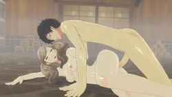 1boy 1boy1girl 1girls 3d akira_kurusu animated ann_takamaki ass blonde_hair blue_eyes breasts bunnxarts female hetero hot_spring hot_springs looking_at_partner mindlessswitchva moaning naked nipples on_side penis persona persona_5 persona_5_royal ren_amamiya sound straight succubaeva tagme twintails vaginal_penetration video video_games voice_acted