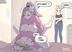 1girls 2futas after_sex_sleeping anal anal_pounding anal_sex animated animated_image anus balls balls_deep big_ass big_balls big_breasts big_penis blonde_hair blowjob blue_eyes bottomless breasts brown_hair bulge cheating chubby chubby_futanari clothed clothing cucked_by_futa cuckquean cum cum_in_ass cum_in_pussy cum_inside cumshot dialogue duo ejaculation english_text erection erection_under_clothes female fingering_self fringe full-package_futanari fully_clothed futa futa_on_female futa_on_futa futa_with_female futa_with_futa futanari getting_erect glasses grey_hair group group_sex hair_ornament huge_balls huge_cock human implied_fellatio implied_oral incest karen_(lewdua) large_balls large_breasts legs_up lewdua light-skinned_female light-skinned_futanari light_skin long_hair masturbation mating_press missionary_position mostly_nude natasha_(lewdua) nessie_(lewdua) netorare netorase nipples ntr nude nude_futanari on_back oral orgasm original penetrated_while_penetrating penetrating_while_penetrated penis petite ponytail pussy_pounding siblings sisters sleeping slideshow smooth_balls smooth_penis standing sweat text threesome vaginal_penetration voyeur voyeurism