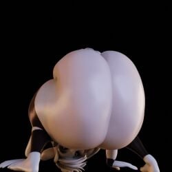 1boy 3d 3d_animation animated anthro asriel_dreemurr asriel_dreemurr_(god_form) ass big_ass bouncing_ass bubble_butt dat_ass dumptruck_ass fat_ass femboy huge_ass jiggle jiggling_ass large_ass looking_at_viewer male male_only massive_ass nude nude_male outofleftfield solo thick_ass thick_thighs twerking undertale wide_hips