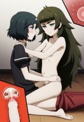 ai_generated blk9201 clothed_male_nude_female cross_section cum cum_in_pussy cum_in_uterus cum_inside femboy femboy_on_female fertilization hiyajou_maho impregnation nude on_floor ovum penis_in_pussy petite pubic_hair sitting small_breasts sperm_cell steins;gate steins;gate_0 trap urushibara_ruka uterus vaginal_penetration vaginal_sex