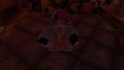 3d balls femboy holding_legs legs_up missionary_position penis pink_hair round_glasses shy_gal shygal_(cryptiacurves) tagme vrchat