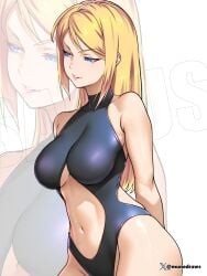 1girls etchimune female metroid nintendo samus_aran solo solo_female tagme