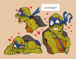 leonardo from ahe gao by calaziike