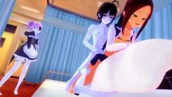 animated demon_king double_penetration gangbang kimi_no_koto_ga_dai_dai_dai_dai_daisuki_na_100-nin_no_kanojo koikatsu red_eyes tagme torotoro_kishika video