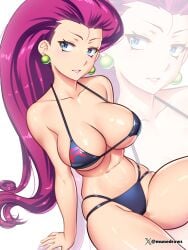 1girls etchimune female jessie_(pokemon) nintendo pokemon solo solo_female tagme