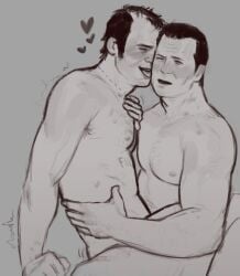body_hair gay gay_sex grand_theft_auto_v jdev534115 licking male male_only michael_de_santa older_male riding rockstar_games trevor_philips