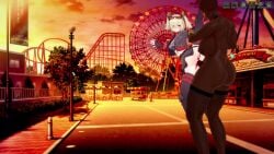 african_futa african_futanari amusement_park ass_jiggle athletic_futanari babe background bald bald_futa bbc_futa big_areola big_breasts big_hoop_earrings blonde_female blonde_hair blush boob_jiggle burnice_white chocolate_and_vanilla clothed_sex dark-skinned_futanari earrings futa_bbc futa_on_female galicia_(atalia9292) game gameplay glasses hoop_earrings hoyoverse interracial jacket jiggle jiggle_physics jiggling_ass jiggling_breasts koikatsu koikatsu_(medium) large_areolae light-skinned_female looking_at_partner medium_breasts neckwear nude_futanari oc only_panties_rest_kept original original_character outside outside_sex pantyhose partially_clothed red_eyes red_shades ring_(jewelry) sex_in_skirt sex_outside sex_under_clothes sex_under_skirt shades shemale skin_contrast skirt sound sound_effects standing_sex standing_split stockings tagme thick_cock thick_futa thick_penis twintails vaginal_penetration video virgin virginal_blood wet_pussy zenless_zone_zero zzz