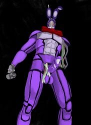 amputated_arm amputated_limb amputee bonnie_(fnaf) erect_penis erection five_nights_at_freddy's five_nights_at_freddy's_2 fnaf machine muscular muscular_male no_face penis robot solo standing thefirstlastwatcher withered_bonnie