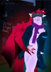 annihilation annihilation_(forsaken) blush cuntboy cutierabo elliot_(forsaken) forsaken_(roblox) friend_(forsaken) horror_game intersex just_shapes_and_beats neon_lights neon_skin pussy roblox roblox_background roblox_game robloxian self_upload sweat sweaty_face sweet tagme without_panties without_pants