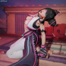juri han (cosplay) from overwatch by 3ddeed