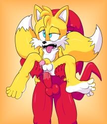 ahe_gao anal anal_fluids anal_sex anthro anthro_on_anthro anthro_penetrated anthro_penetrating anthro_penetrating_anthro balls big_balls big_penis blue_eyes bodily_fluids canid canine cum duo echidna feet fingers fox fur genital_fluids genitals glans half-closed_eyes hi_res humanoid_feet humanoid_genitalia humanoid_penis knuckles_the_echidna looking_pleasured male male/male mammal monotreme multicolored_body multicolored_fur narrowed_eyes nude open_mouth penetration penile penile_penetration penis penis_in_ass pink_glans plantigrade purple_eyes rakkan red_body sega sex sonic_(series) sonic_the_hedgehog_(series) stand_and_carry_position standing standing_sex tails tails_the_fox tongue tongue_out two_tone_body two_tone_fur white_body white_fur yellow_body yellow_fur