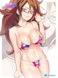 1girls android_21 dragon_ball dragon_ball_fighterz dragon_ball_z etchimune female solo solo_female tagme
