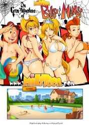 billy_(billy_and_mandy) blonde_female cartoon_network comic comic_cover eris_(billy_and_mandy) gladys_(billy_and_mandy) mandy_(billy_and_mandy) milf milftoon multiple_girls redhead_female swimsuit the_grim_adventures_of_billy_and_mandy upscaled