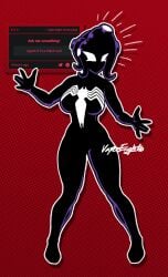 1girls 2d_(artwork) agent_8_(splatoon) breasts crossover digital_drawing_(artwork) digital_media_(artwork) female female_focus female_only klyntar nintendo octoling octoling_girl outfit pose posing question questionable request spider-man_(series) splatoon splatoon_(series) splatoon_2 strawpage_request symbiote twitter_link twitter_username vaporeight venom_(marvel) watermark