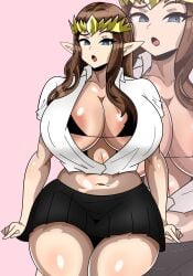 1girls big_breasts big_breasts blue_eyes breasts breasts curvaceous curvaceous_female curvaceous_figure curves curvy curvy_body curvy_female curvy_figure female female_only hourglass_figure huge_breasts large_breasts maymayuumi nintendo princess_zelda tagme the_legend_of_zelda the_legend_of_zelda:_twilight_princess thick thick_thighs thighhighs thighs venus_body zelda_(twilight_princess)