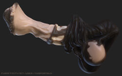 3d balls disembodied_penis equine erection flared_penis horse horsecock male male_only penis realistic thispornguy vein