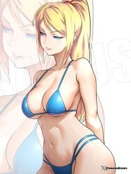 1girls etchimune female metroid nintendo samus_aran solo solo_female tagme