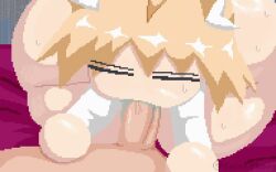 1boy 1girls animated anon ass ass_bigger_than_head balls_deep blowjob cat_ears cat_tail closed_eyes cumming cumming_in_mouth eyes_open female kill_this_fucking_cat_please male male/female melty_blood neco-arc penis penis_in_mouth pixel_animation pixel_art saliva silly_goober spinneborg sucking sucking_penis surprised sweat sweatdrop sweating tagme tail tsukihime