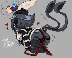 bedboundboy blot_(dandy's_world) colored dandy's_world partially_clothed presenting_ass self_upload shaded tagme