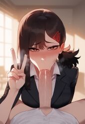 higashiyama kobeni from chainsaw man by whisperinggale