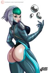 aoi morohoshi from warframe by darkxenssei