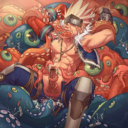 arad_senki censored male monster nipples penis slayer starfish tentacle tentacle_on_male