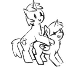 2013 alicorn ambiguous_gender animated black_and_white clopper-dude duo equine feral friendship_is_magic horn horse incest male monochrome my_little_pony open_mouth penetration penis plain_background pony sex shining_armor_(mlp) twilight_sparkle_(mlp) unicorn white_background wings