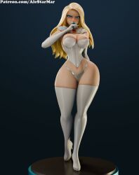 1girls 3d alestarmar ass big_ass big_breasts bottom_heavy breasts bust busty chest curvaceous curvy curvy_figure emma_frost female female_focus high_heel_boots high_heels hips hourglass_figure huge_ass huge_breasts human large_ass large_breasts legs light-skinned_female light_skin marvel marvel_comics mature mature_female mutant slim_waist thick thick_hips thick_legs thick_thighs thighs top_heavy voluptuous waist white_queen wide_hips x-men