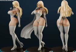 1girls 3d alestarmar ass big_ass big_breasts blonde_hair blue_eyes bottom_heavy breasts bust busty chest curvaceous curvy curvy_figure emma_frost female female_focus hero heroine hips hourglass_figure huge_ass huge_breasts human large_ass large_breasts legs light-skinned_female light_skin marvel marvel_comics mature mature_female mutant slim_waist thick thick_hips thick_legs thick_thighs thighs top_heavy voluptuous waist white_queen wide_hips x-men