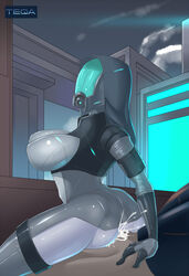 quarian from mass effect by teqa