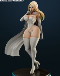 1girls 3d alestarmar ass big_ass big_breasts bottom_heavy breasts bust busty chest curvaceous curvy curvy_figure emma_frost female female_focus high_heel_boots high_heels hips hourglass_figure huge_ass huge_breasts human large_ass large_breasts legs light-skinned_female light_skin marvel marvel_comics mature mature_female mutant slim_waist thick thick_hips thick_legs thick_thighs thighs top_heavy voluptuous waist white_queen wide_hips x-men