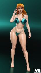 1girls 2024 3d 3d_(artwork) artist_logo artist_signature ass bare_arms bare_legs bare_shoulders bare_thighs barefoot belly belly_button big_ass big_breasts big_butt bikini bikini_bottom bikini_top breasts butt cleavage color colored curvaceous curvy curvy_body curvy_female curvy_figure female female_focus female_only femme_fatale full_color hagiwara_studio hair hair_ornament hips huge_ass huge_breasts huge_butt large_ass large_breasts large_butt legs light-skinned_female light_skin long_hair looking_at_viewer manga nail_polish nails nami naughty one_piece orange_eyes orange_hair pirate pirate_girl pose posing post-timeskip red_nail_polish red_nails seductive shounen_jump smile smiling smiling_at_viewer solo solo_female solo_focus stomach tattoo thick_thighs thighs voluptuous voluptuous_female