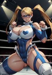 ai_generated female looking_at_viewer makimass_ai rainbow_mika street_fighter video_games