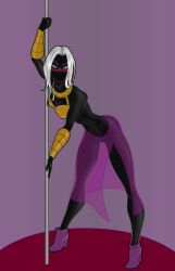 alien alien_girl alien_humanoid duck_dodgers looney_tunes martian martian_(duck_dodgers) orr-malus queen_tyr'ahnee stripper_pole warner_brothers