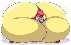 1girls anthro ass ass_expansion big_ass big_breasts breasts bubble_butt colossal_ass enormous_ass female female_only fennekin gigantic_ass huge_ass huge_thighs hyper_ass large_ass massive_ass nintendo pokémon_(species) pokemon pokemon_(species) puffster3 thick_thighs thunder_thighs voluptuous wide_hips