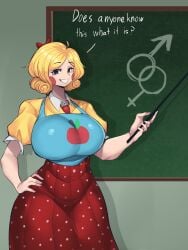 big_ass big_balls big_breasts big_butt blonde_hair huge_ass huge_breasts huge_butt maimeetung miss_delight poppy_playtime poppy_playtime_(chapter_3) teacher