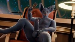 alcohol anus bat beverage big_ears blender_(software) blender_cycles blue_body blue_eyes blue_fur chair cheers container cosmic_background cup daemonanimated drinking_glass fur furniture genitals gin_(twitchyanimation) glass glass_container glass_cup head_tuft hi_res humanoid lamp looking_at_viewer lounge lounge_chair male male_only mammal nails nude penis presenting presenting_penis rim_light smile smiling_at_viewer solo space space_background teeth tuft wine wine_glass