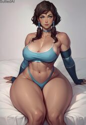 korra from avatar legends by sulliedai