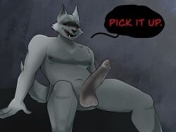 cock death_(personification) death_(puss_in_boots) furry furry_penis male penis puss_in_boots_the_last_wish wolf